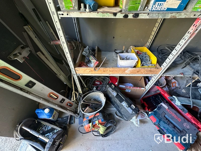 10-fots Container inkl. innehåll