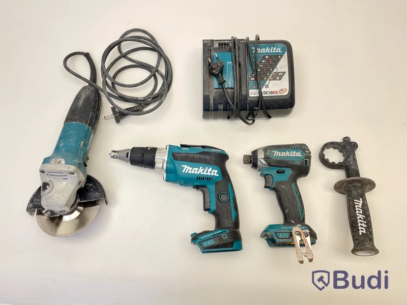 Parti med verktyg Makita