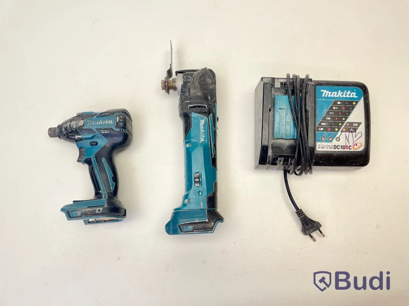 Slagskruvdragare samt Multiverktyg Makita, DTD 129, DTM51