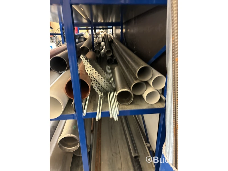 Materialställ med rör & gängstänger