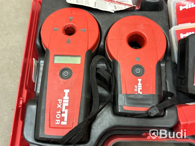 Hålsökare & laser Hilti PX10 & PM2-L