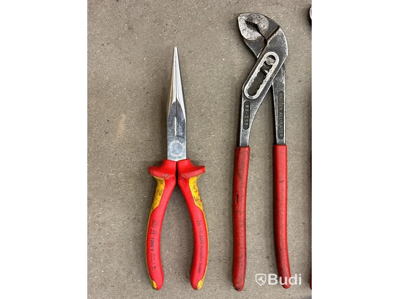 9 st verktyg Knipex