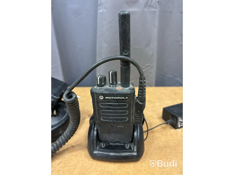 Walkie-talkie Motorola med laddare