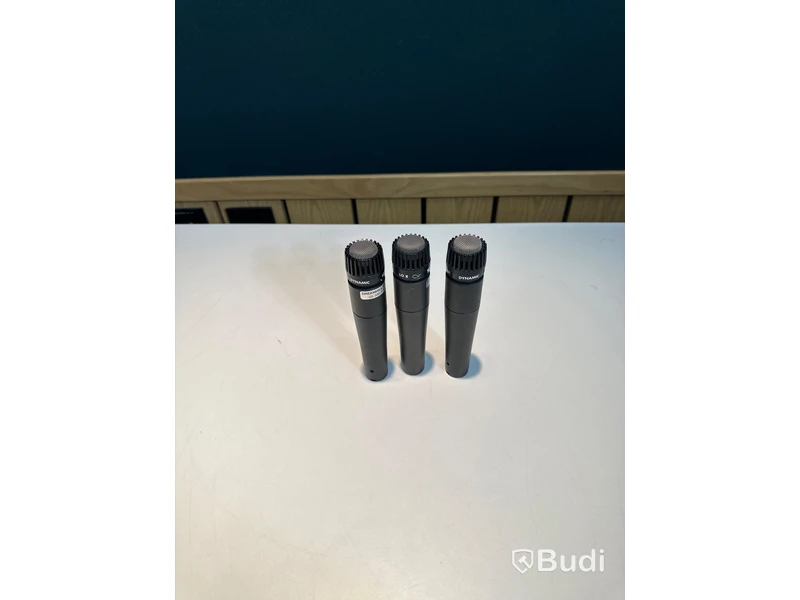 3 st. Mikrofoner - Shure SM57