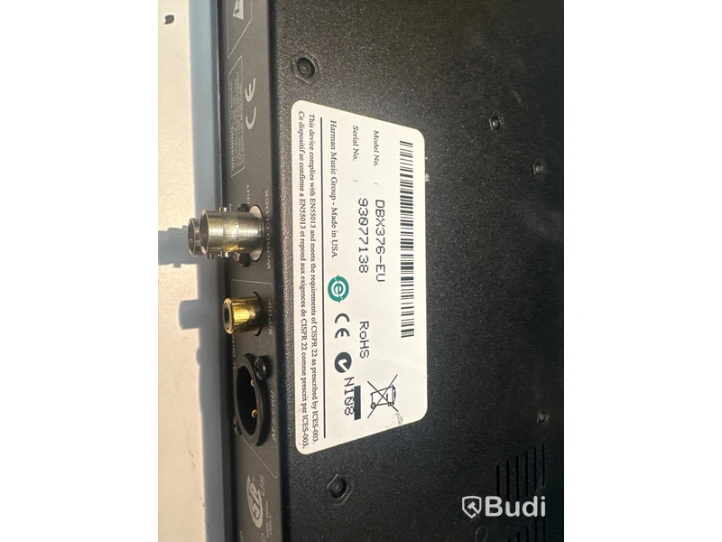 Tube Channel Strip - dbx 376