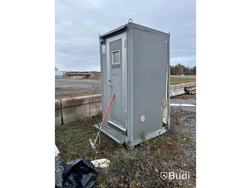 Toalett flyttbar modul krockskadad