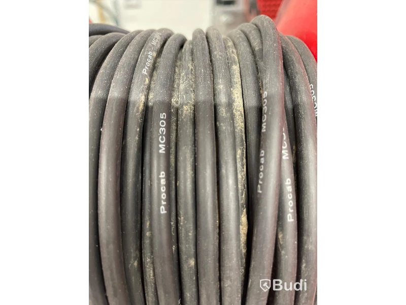 3 St 50m Kabelvindor signalkabel med XlR kontakter