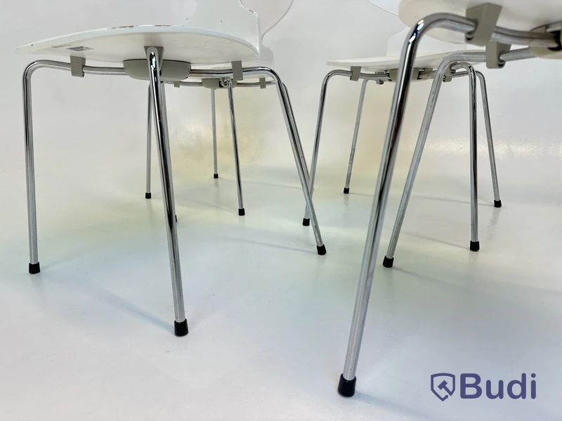 6 st. Stolar Fritz Hansen, Myran, Design Arne Jacobsen