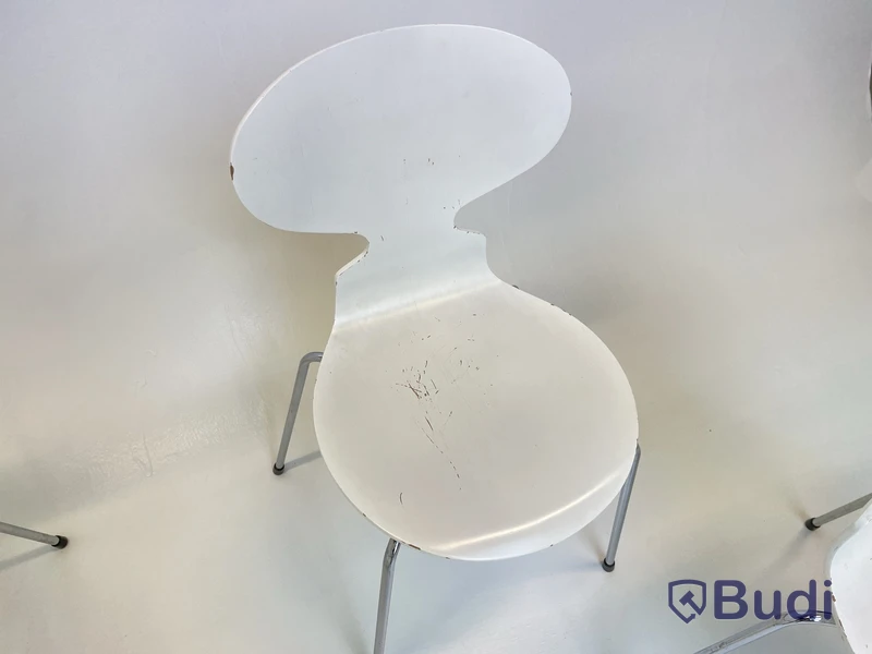 6 st. Stolar Fritz Hansen, Myran, Design Arne Jacobsen