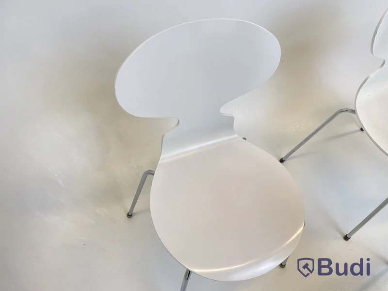 6 st. Stolar Fritz Hansen, Myran, Design Arne Jacobsen