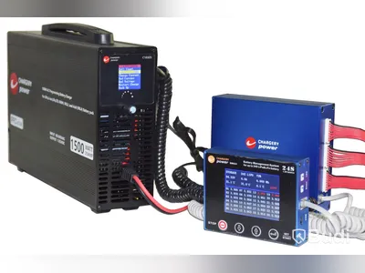 Batteriladdare kit - Chargery power, C10325 samt  BMS24T