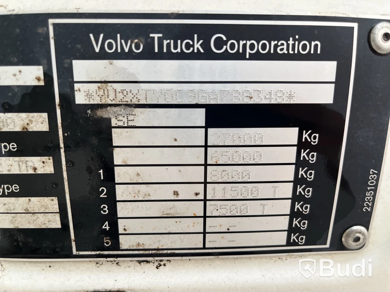 Lastväxlare Volvo FH -2016 | Hiab 20T | VBG