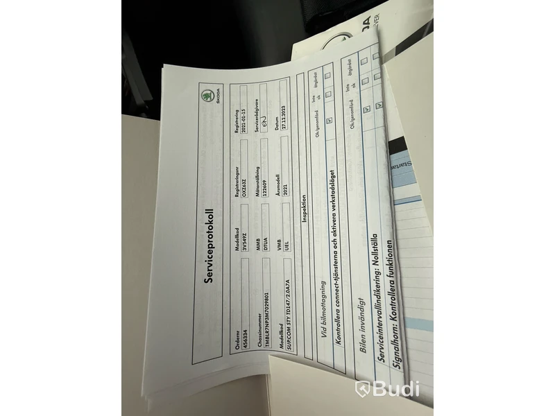 Personbil Skoda Superb Kombi  2.0 TDI 4x4 DSG Sekventiell, 200hk  -2020