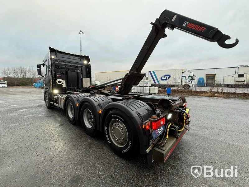 Lastväxlare Scania R520 8X4-4 -2018| Nextgen | Plogutrustad
