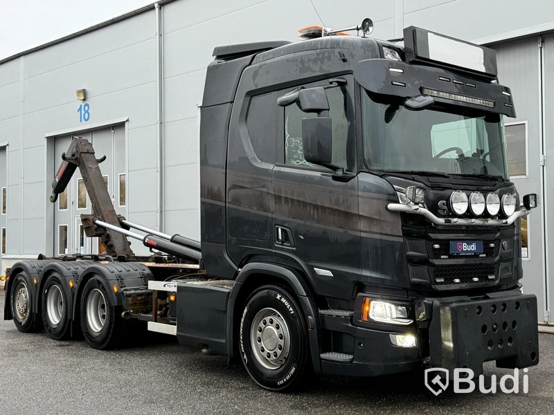 Lastväxlare Scania R520 8X4-4 -2018| Nextgen | Plogutrustad
