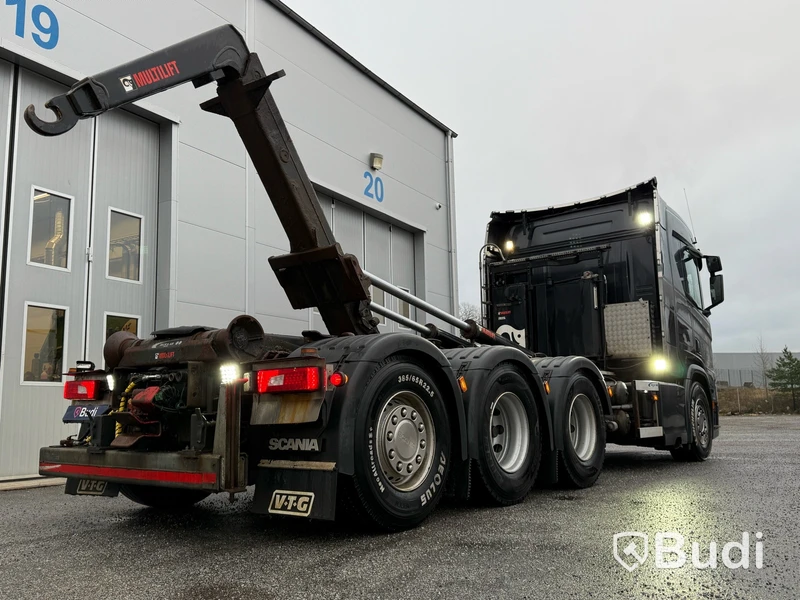 Lastväxlare Scania R520 8X4-4 -2018| Nextgen | Plogutrustad