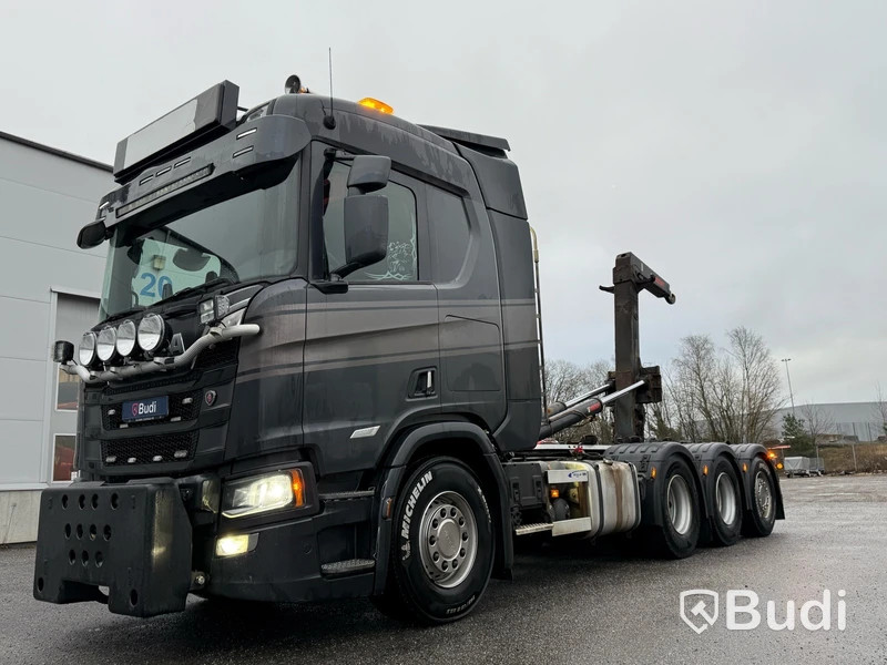 Lastväxlare Scania R520 8X4-4 -2018| Nextgen | Plogutrustad
