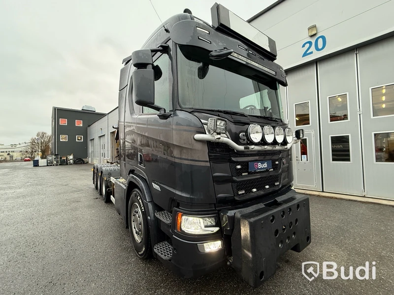 Lastväxlare Scania R520 8X4-4 -2018| Nextgen | Plogutrustad