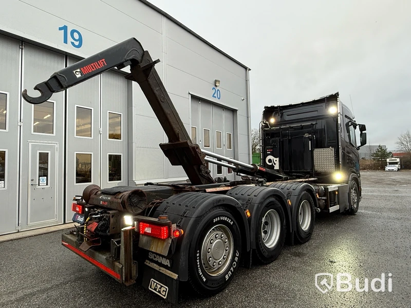 Lastväxlare Scania R520 8X4-4 -2018| Nextgen | Plogutrustad