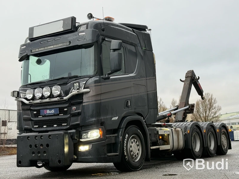 Lastväxlare Scania R520 8X4-4 -2018| Nextgen | Plogutrustad