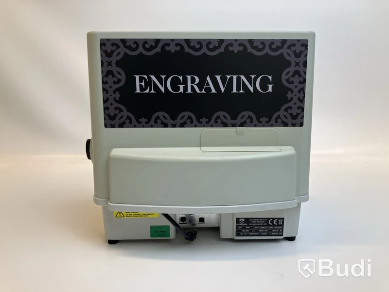 Gravyrmaskin Gravograph M20 (2015) samt laptop Windows Surface Pro Model 1976 i5, 256 GB