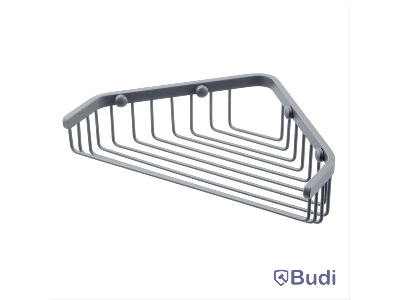 Tvålhylla för hörn, Tapwell TA 156, ascot grey