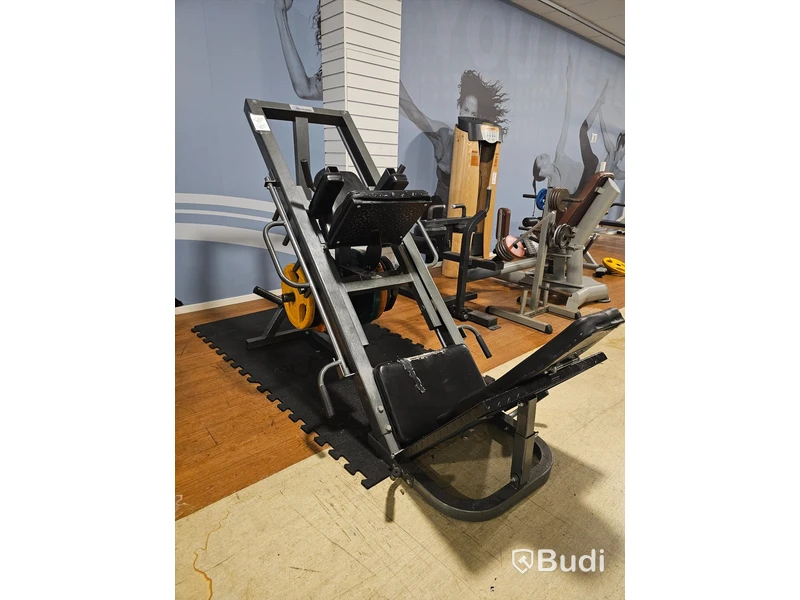 Kombinerad benpress och hacklift