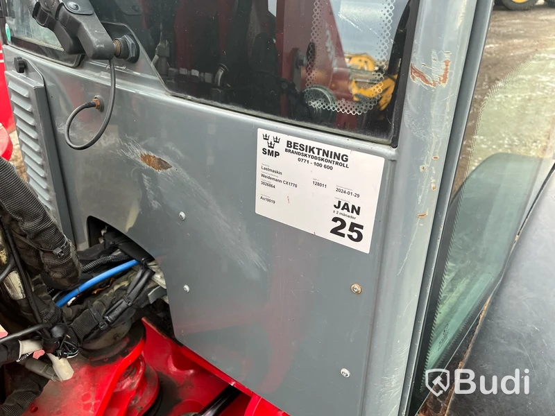 Lastare Weidemann 1770 CX50 -2014