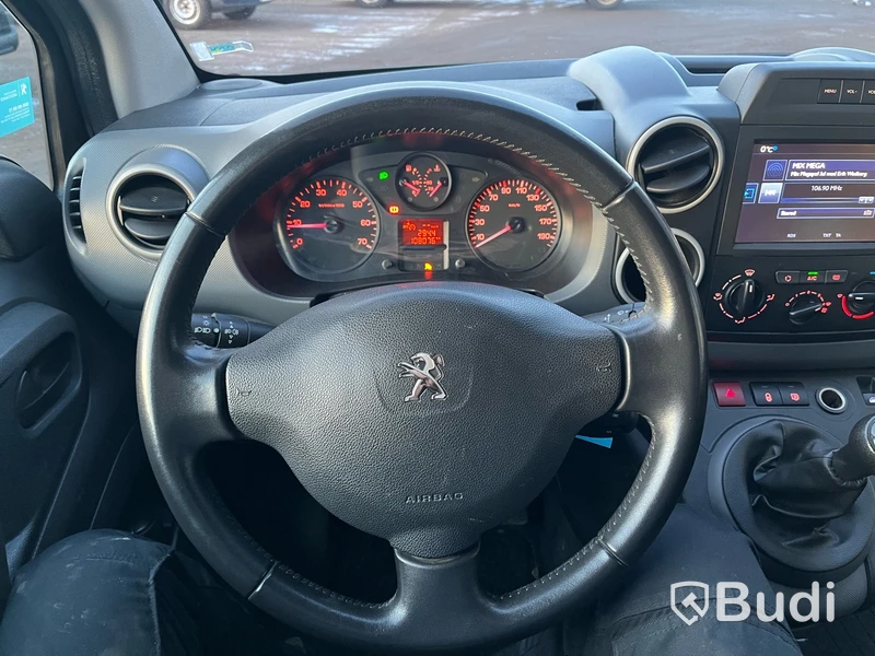 Skåpbil Peugeot Partner 1.6 BlueHDi Manuell, 75hk -2017