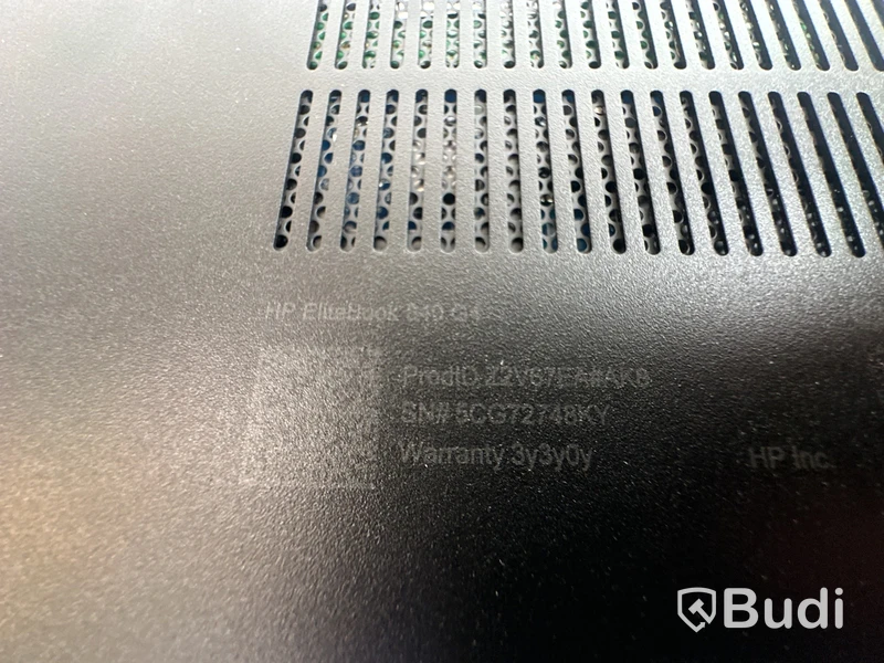 Dator HP EliteBook 840 G4. OBS! Inget OS