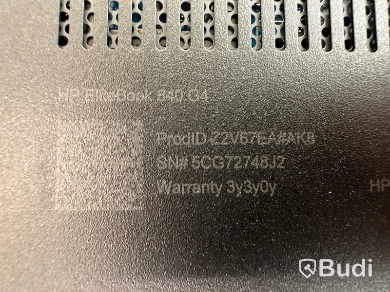 Dator HP EliteBook 840 G4. OBS! Inget OS