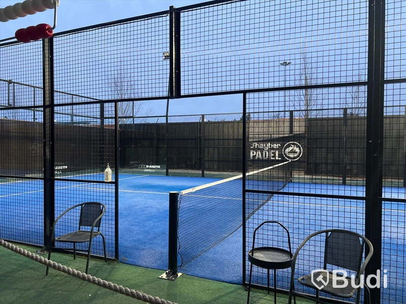 J'hayber - Padelbana dubbel utomhus panorama 10x20m   A