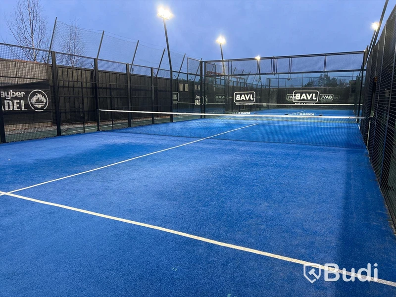 J'hayber - Padelbana dubbel utomhus panorama 10x20m   A