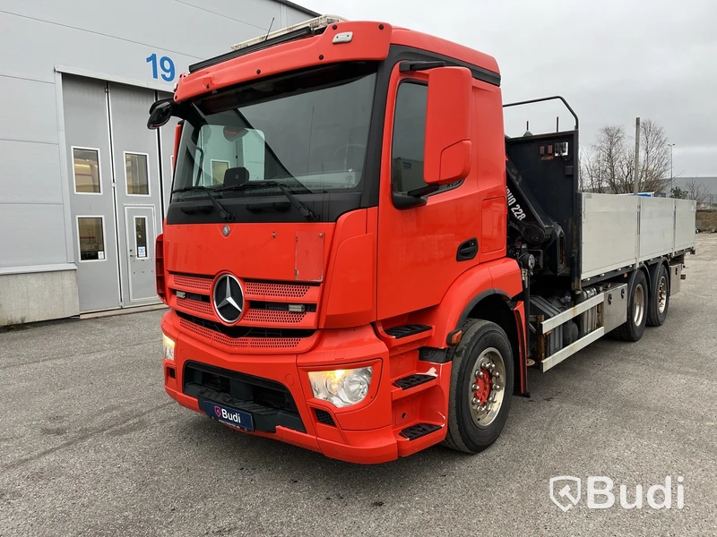 Kranbil Mercedes-Benz Antos -2017 | 22T HIAB-Kran
