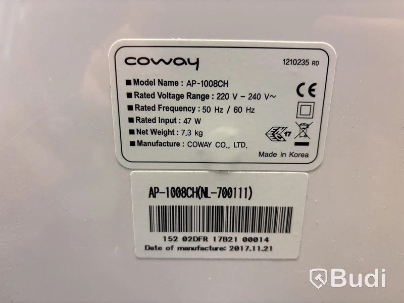 Luftrenare Conway AP-1008CH