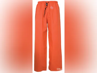 2 st. Regnbyxa Abeko, stl. XXL, 124011-031 PU orange