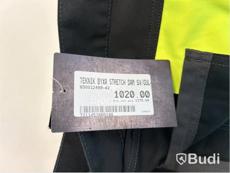 2 st. Arbetsbyxor dam Björnkläder och Helly Hansen, stl. 42, olika modeller