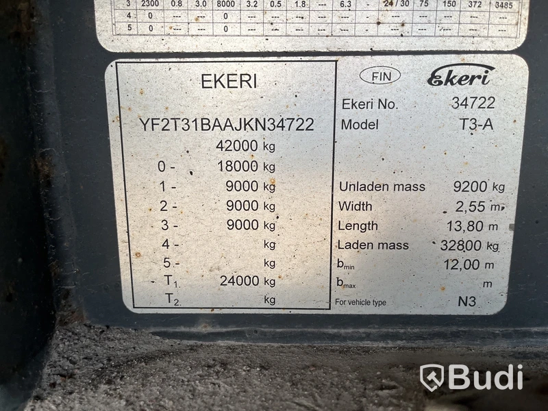 Trailer Ekeri T3-A -2018