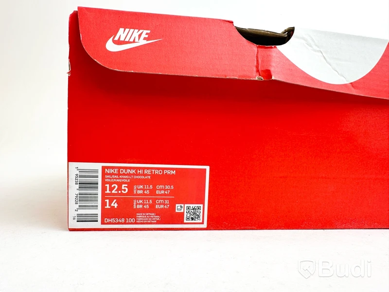 Sneakers Nike Dunk Hi Retro PRM, stl. 47