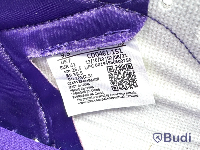 Sneakers Nike x Air Jordan 1 High OG, dam, stl. 41