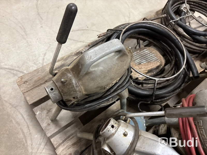 5 st rensmaskiner Ridgid K50