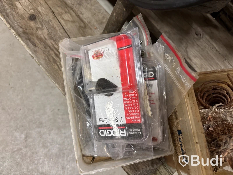 5 st rensmaskiner Ridgid K50