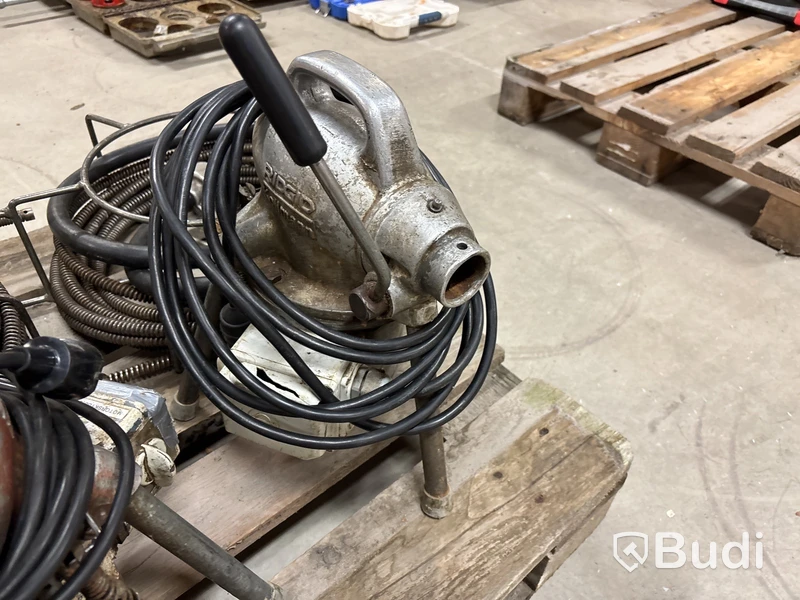 5 st rensmaskiner Ridgid K50