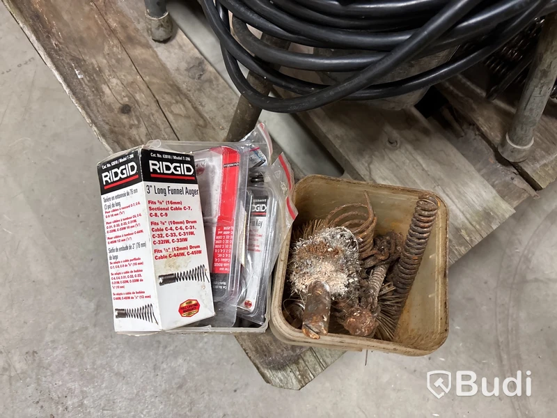 5 st rensmaskiner Ridgid K50