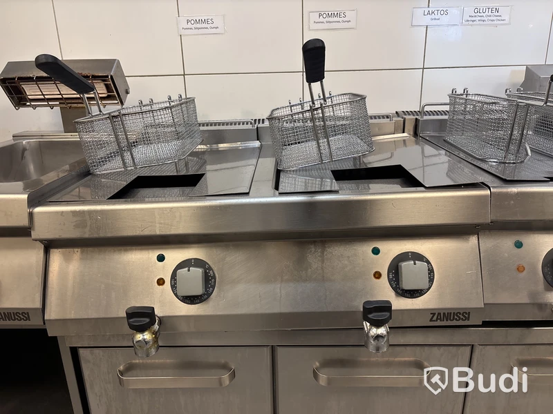 Dubbelfritös Zanussi - 80 cm