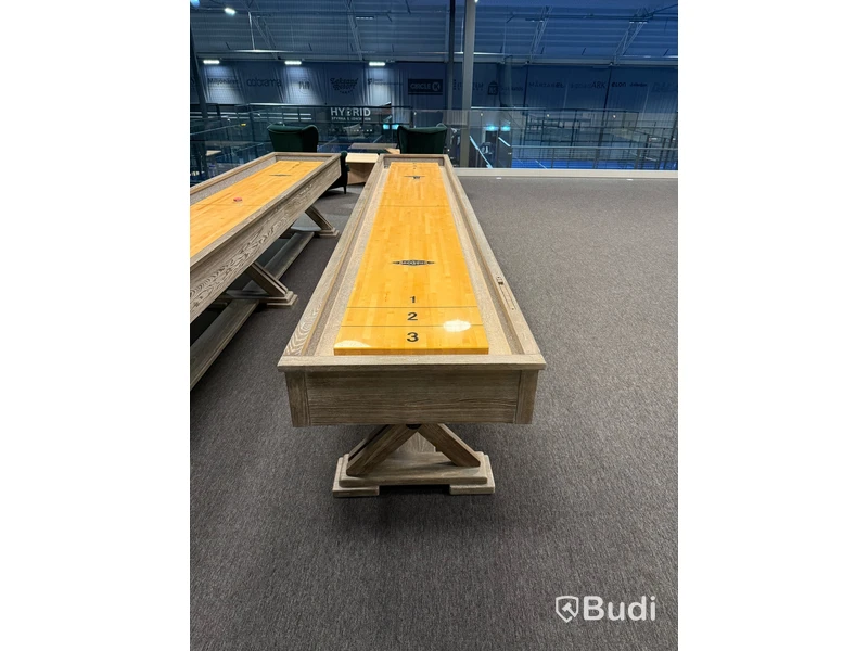 Brunswick Shuffleboard i trä med tillbehör