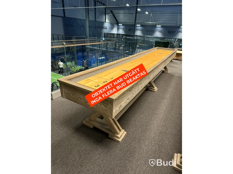 Brunswick Shuffleboard i trä med tillbehör