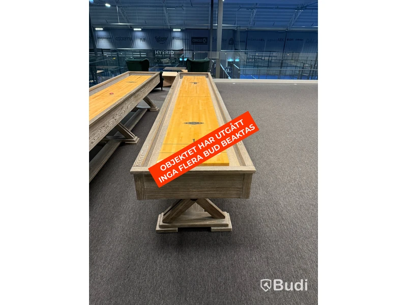 Brunswick Shuffleboard i trä med tillbehör