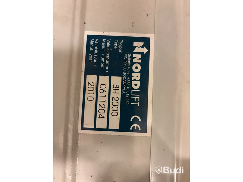 1-pelarlyft Nordlift BH2000