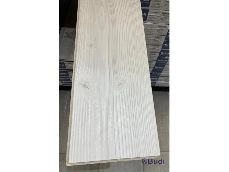 LAMINATGOLV SOUNDLOGIC 4V HAND BRUSH PINE WHITE